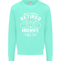 This Is What a Retired Midwife Looks Like Mens Sweatshirt Jumper Peppermint
