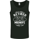 This Is What a Retired Midwife Looks Like Mens Vest Tank Top Black