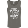 This Is What a Retired Midwife Looks Like Mens Vest Tank Top Charcoal