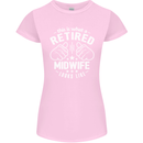 This Is What a Retired Midwife Looks Like Womens Petite Cut T-Shirt Light Pink