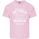 This Is What a Retired Musician Looks Like Mens Cotton T-Shirt Tee Top Light Pink