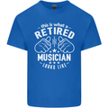This Is What a Retired Musician Looks Like Mens Cotton T-Shirt Tee Top Royal Blue