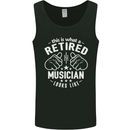 This Is What a Retired Musician Looks Like Mens Vest Tank Top Black