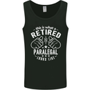 This Is What a Retired Paralegal Looks Like Mens Vest Tank Top Black