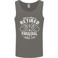 This Is What a Retired Paralegal Looks Like Mens Vest Tank Top Charcoal