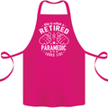 This Is What a Retired Paramedic Looks Like Cotton Apron 100% Organic Pink