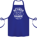 This Is What a Retired Paramedic Looks Like Cotton Apron 100% Organic Royal Blue
