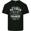 This Is What a Retired Paramedic Looks Like Mens Cotton T-Shirt Tee Top Black