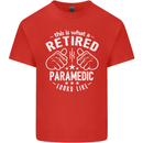 This Is What a Retired Paramedic Looks Like Mens Cotton T-Shirt Tee Top Red