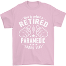 This Is What a Retired Paramedic Looks Like Mens T-Shirt Cotton Gildan Light Pink