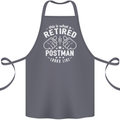 This Is What a Retired Postman Looks Like Cotton Apron 100% Organic Steel