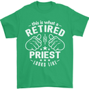 This Is What a Retired Priest Looks Like Mens T-Shirt Cotton Gildan Irish Green