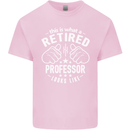 This Is What a Retired Professor Looks Like Mens Cotton T-Shirt Tee Top Light Pink