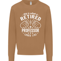 This Is What a Retired Professor Looks Like Mens Sweatshirt Jumper Caramel Latte