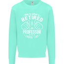 This Is What a Retired Professor Looks Like Mens Sweatshirt Jumper Peppermint