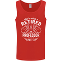 This Is What a Retired Professor Looks Like Mens Vest Tank Top Red