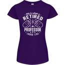 This Is What a Retired Professor Looks Like Womens Petite Cut T-Shirt Purple