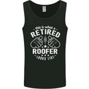 This Is What a Retired Roofer Looks Like Mens Vest Tank Top Black
