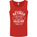 This Is What a Retired Sales Rep Looks Like Mens Vest Tank Top Red