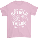 This Is What a Retired Tailor Looks Like Mens T-Shirt Cotton Gildan Light Pink