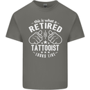 This Is What a Retired Tattooist Looks Like Mens Cotton T-Shirt Tee Top Charcoal