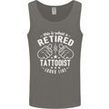 This Is What a Retired Tattooist Looks Like Mens Vest Tank Top Charcoal