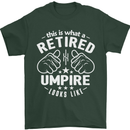 This Is What a Retired Umpire Looks Like Mens T-Shirt Cotton Gildan Forest Green