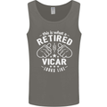 This Is What a Retired Vicar Looks Like Mens Vest Tank Top Charcoal