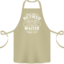 This Is What a Retired Waiter Looks Like Cotton Apron 100% Organic Khaki