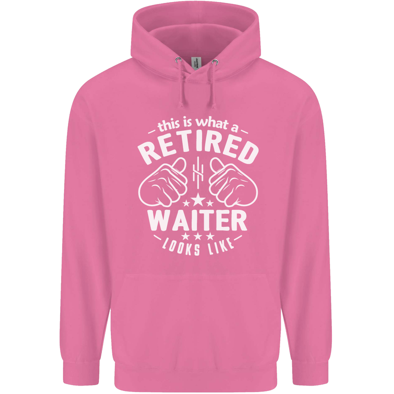 This Is What a Retired Waiter Looks Like Mens 80% Cotton Hoodie Azelea