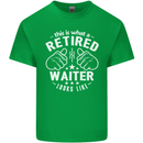 This Is What a Retired Waiter Looks Like Mens Cotton T-Shirt Tee Top Irish Green