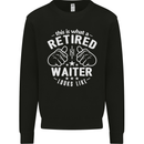 This Is What a Retired Waiter Looks Like Mens Sweatshirt Jumper Black