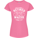 This Is What a Retired Waiter Looks Like Womens Petite Cut T-Shirt Azalea