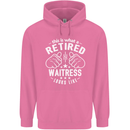 This Is What a Retired Waitress Looks Like Mens 80% Cotton Hoodie Azelea