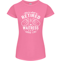 This Is What a Retired Waitress Looks Like Womens Petite Cut T-Shirt Azalea