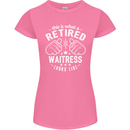 This Is What a Retired Waitress Looks Like Womens Petite Cut T-Shirt Azalea