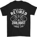 This Is What a Retired Zoologist Looks Like Mens T-Shirt Cotton Gildan Black