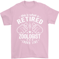 This Is What a Retired Zoologist Looks Like Mens T-Shirt Cotton Gildan Light Pink