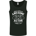 This Is What an Awesome Actor Looks Like Mens Vest Tank Top Black