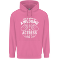 This Is What an Awesome Actress Looks Like Mens 80% Cotton Hoodie Azelea