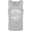 This Is What an Awesome Architect Looks Like Mens Vest Tank Top Sports Grey