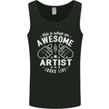 This Is What an Awesome Artist Looks Like Mens Vest Tank Top Black