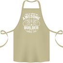 This Is What an Awesome Builder Looks Like Cotton Apron 100% Organic Khaki