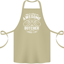 This Is What an Awesome Butcher Looks Like Cotton Apron 100% Organic Khaki