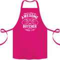 This Is What an Awesome Butcher Looks Like Cotton Apron 100% Organic Pink