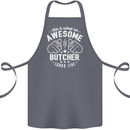 This Is What an Awesome Butcher Looks Like Cotton Apron 100% Organic Steel
