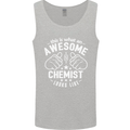 This Is What an Awesome Chemist Looks Like Mens Vest Tank Top Sports Grey