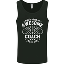 This Is What an Awesome Coach Looks Like Mens Vest Tank Top Black