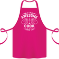 This Is What an Awesome Cook Looks Like Cotton Apron 100% Organic Pink