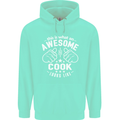 This Is What an Awesome Cook Looks Like Mens 80% Cotton Hoodie Peppermint